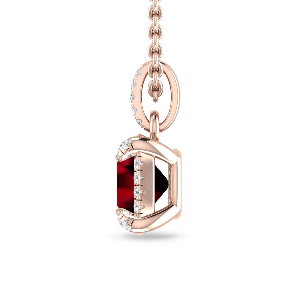 Rose Gold - Garnet