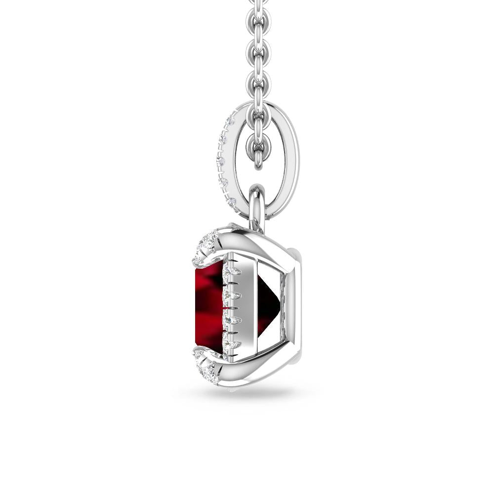 White Gold - Garnet