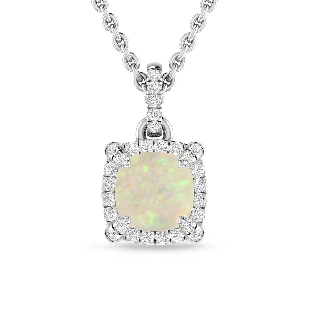 White Gold - Opal