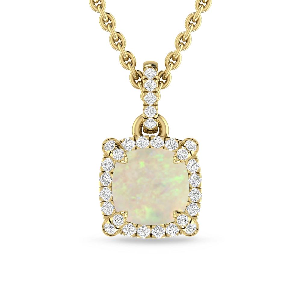 Yellow Gold - Opal