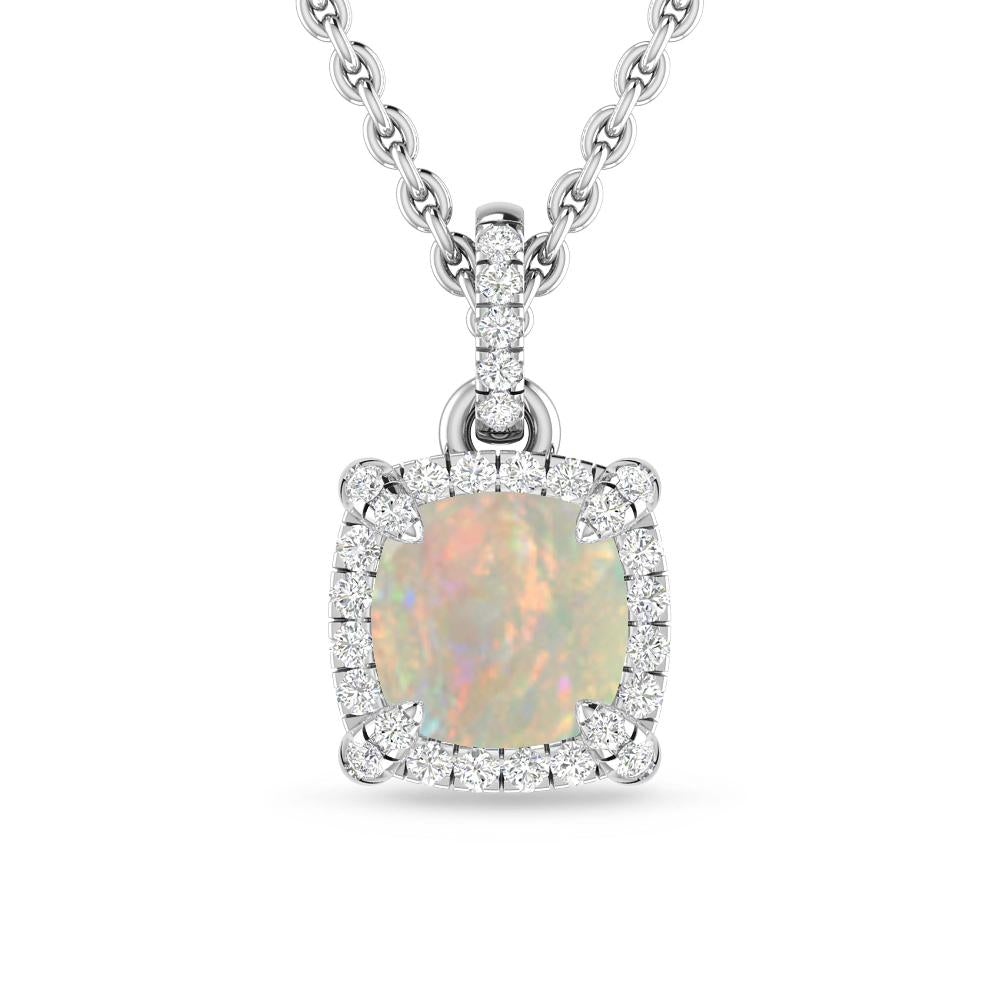 White Gold - Opal