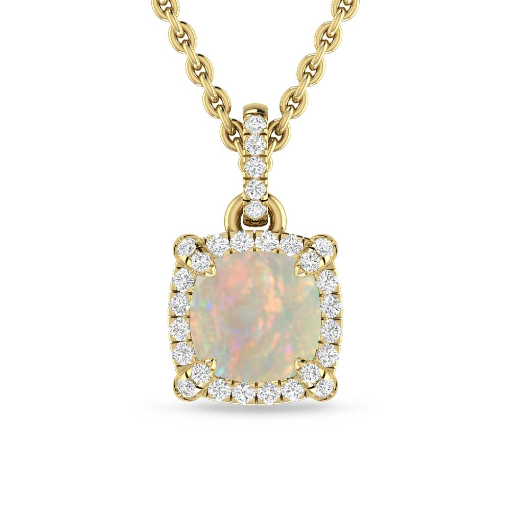 Yellow Gold - Opal