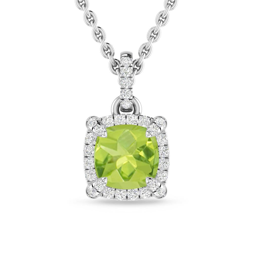 White Gold - Peridot