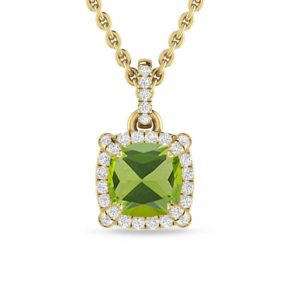 Yellow Gold - Peridot