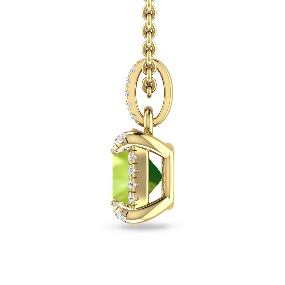 Yellow Gold - Peridot