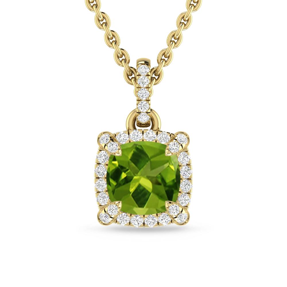 Yellow Gold - Peridot