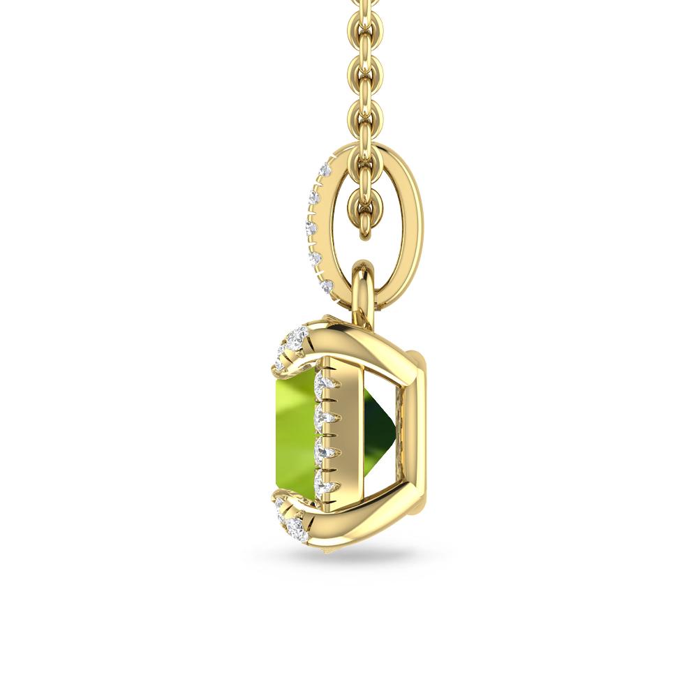 Yellow Gold - Peridot