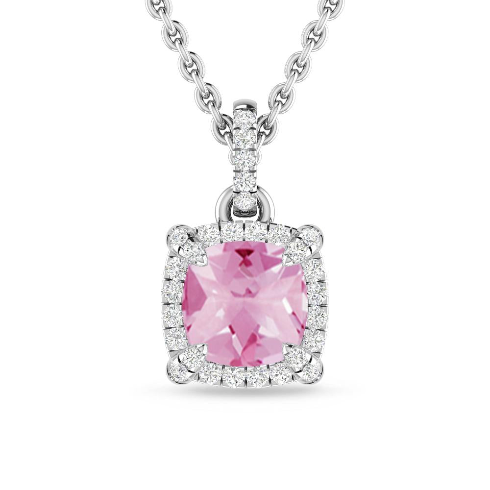 White Gold - Pink Tourmaline