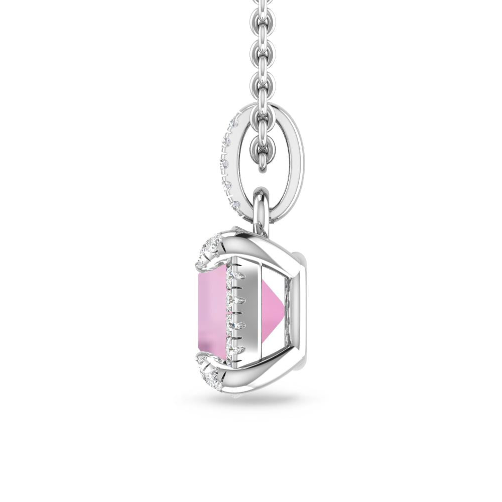 White Gold - Pink Tourmaline