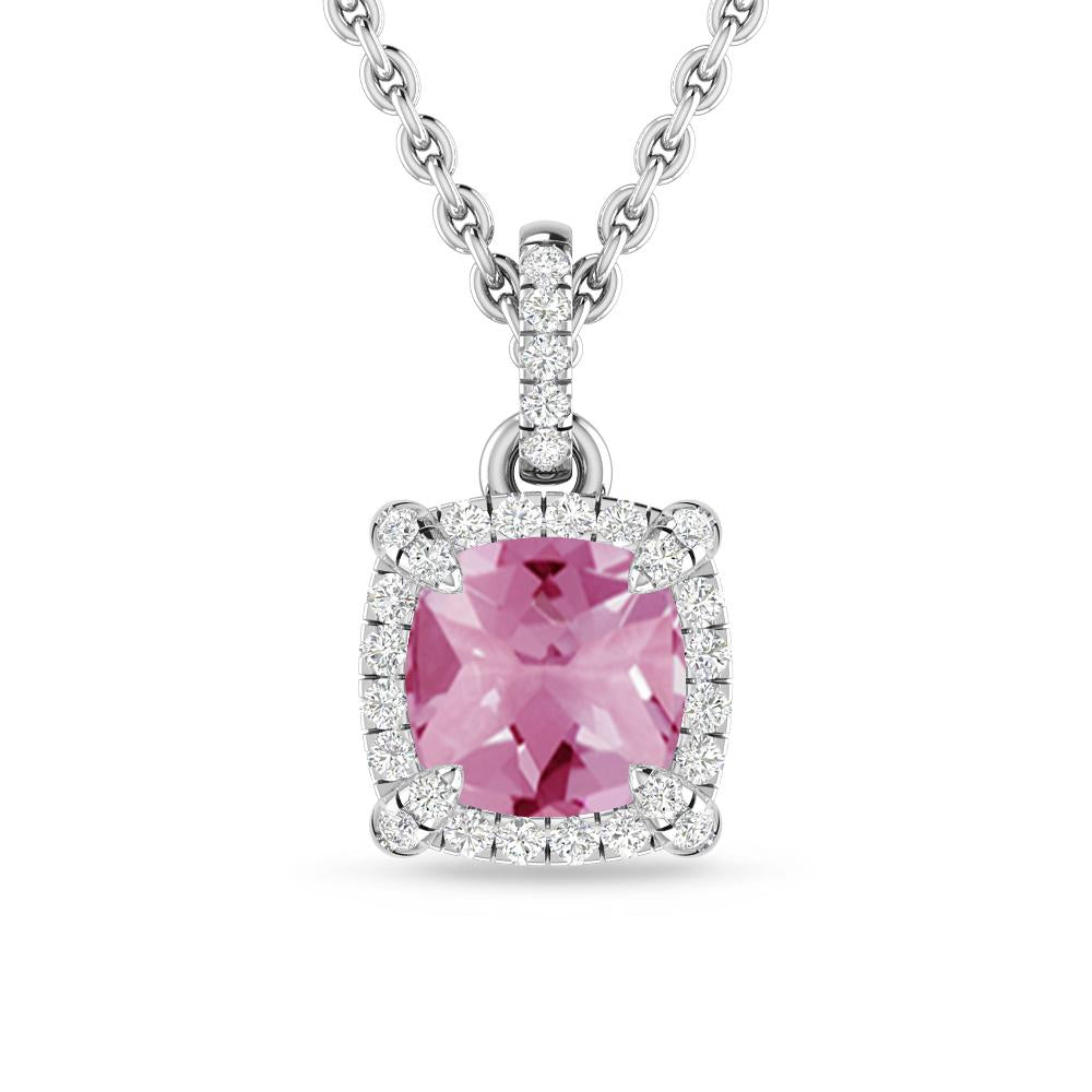 White Gold - Pink Tourmaline