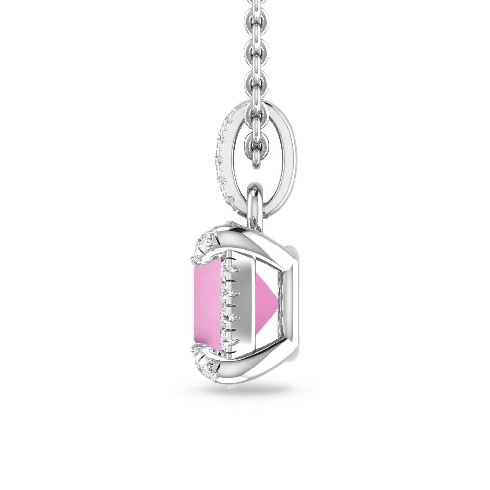 White Gold - Pink Tourmaline