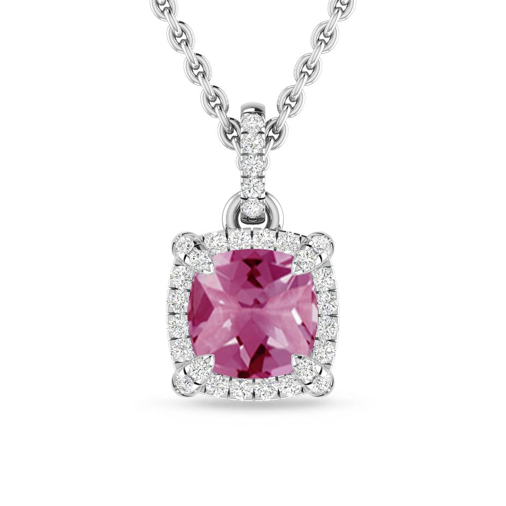 White Gold - Pink Tourmaline