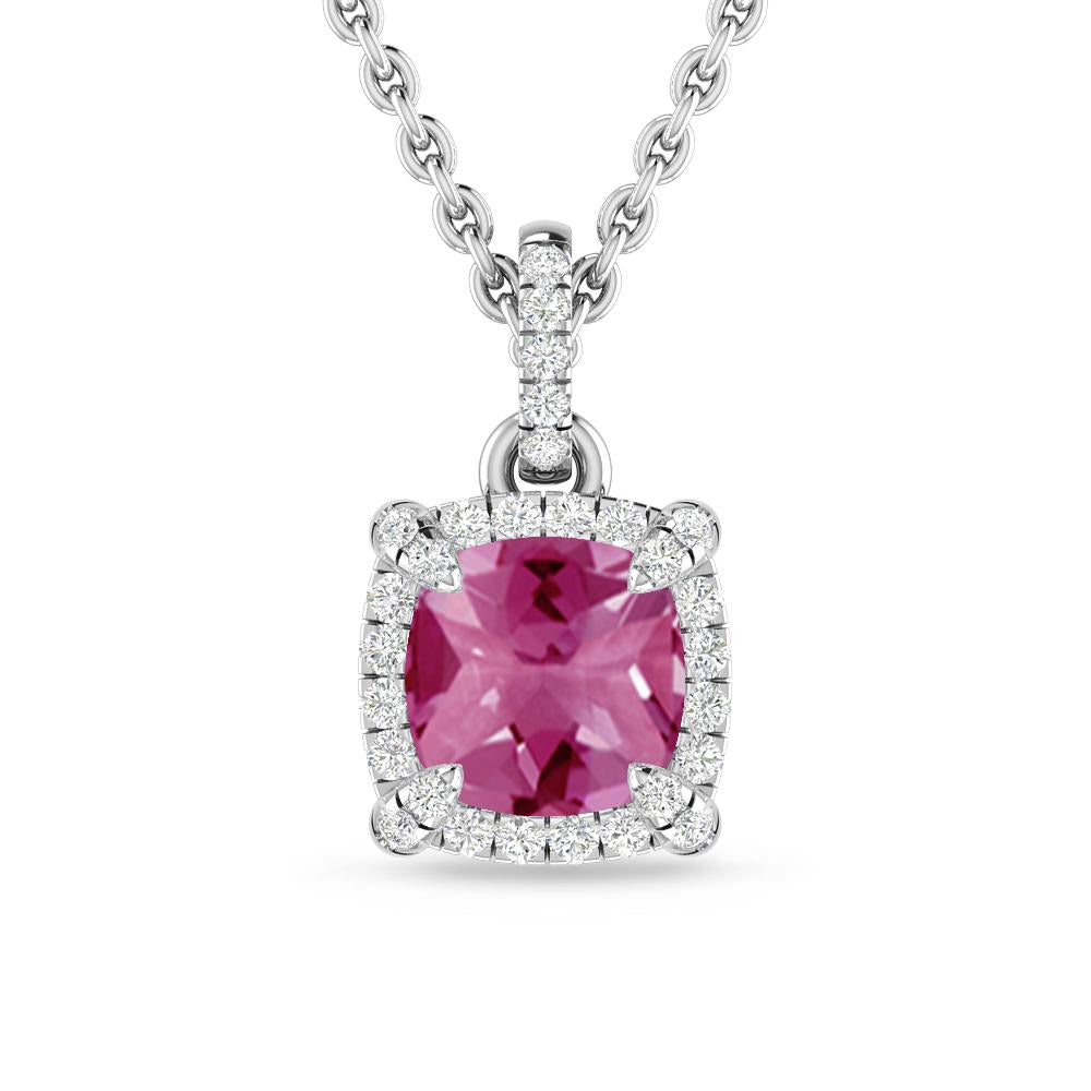 White Gold - Pink Tourmaline