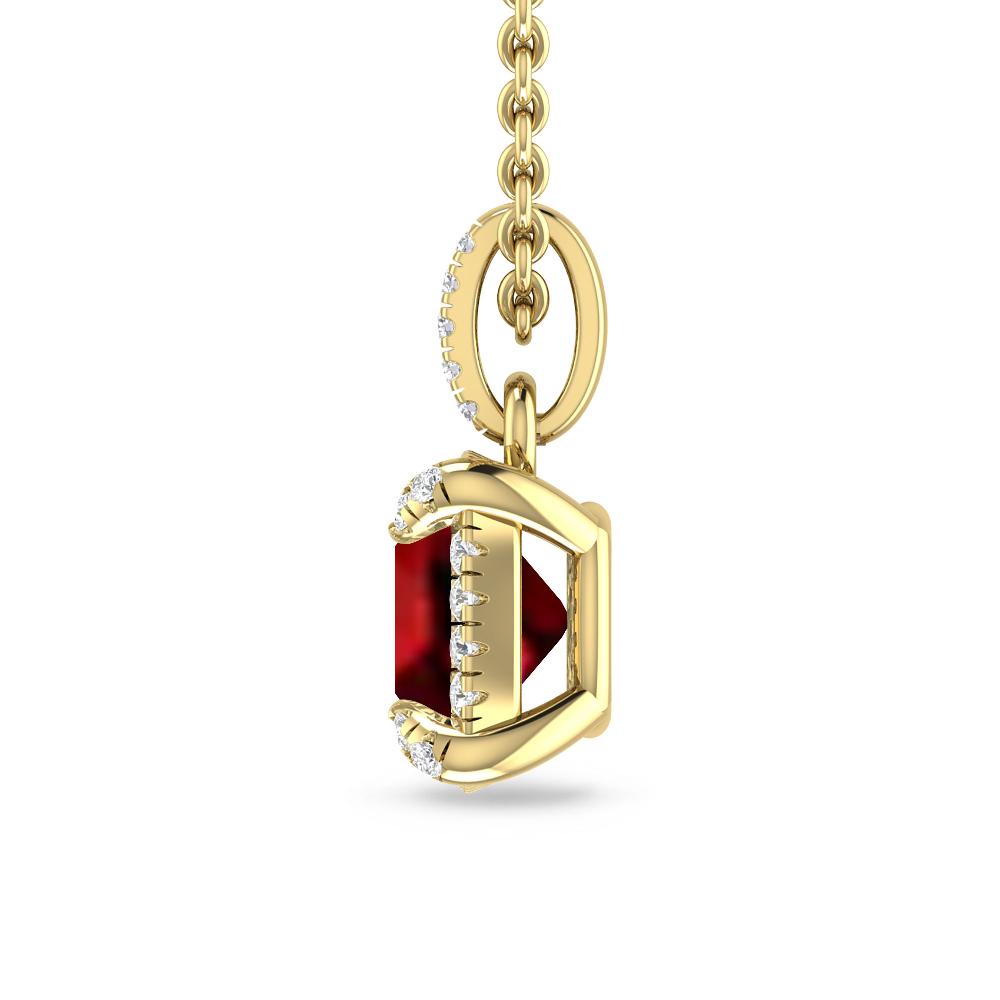 Yellow Gold - Ruby