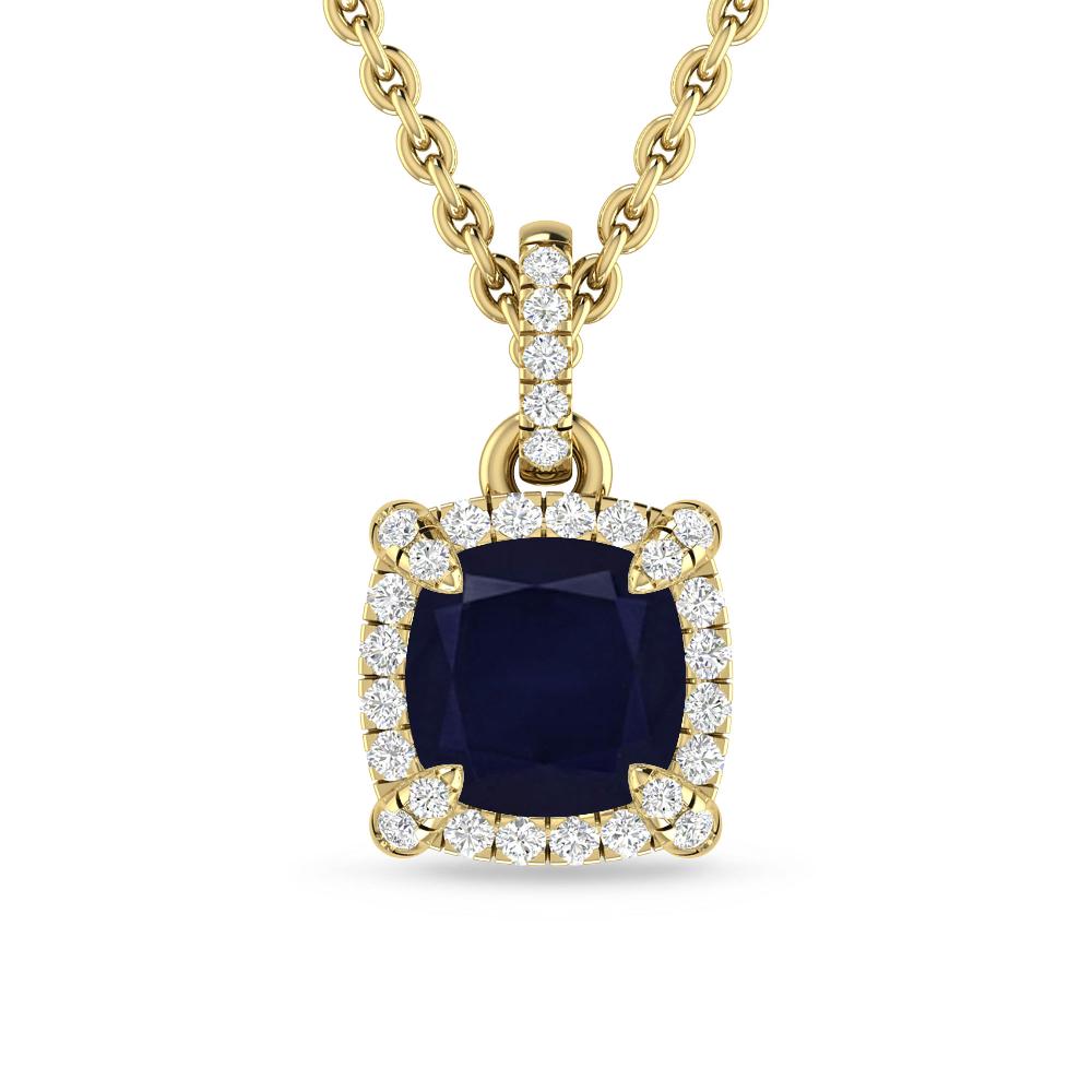 Yellow Gold - Sapphire