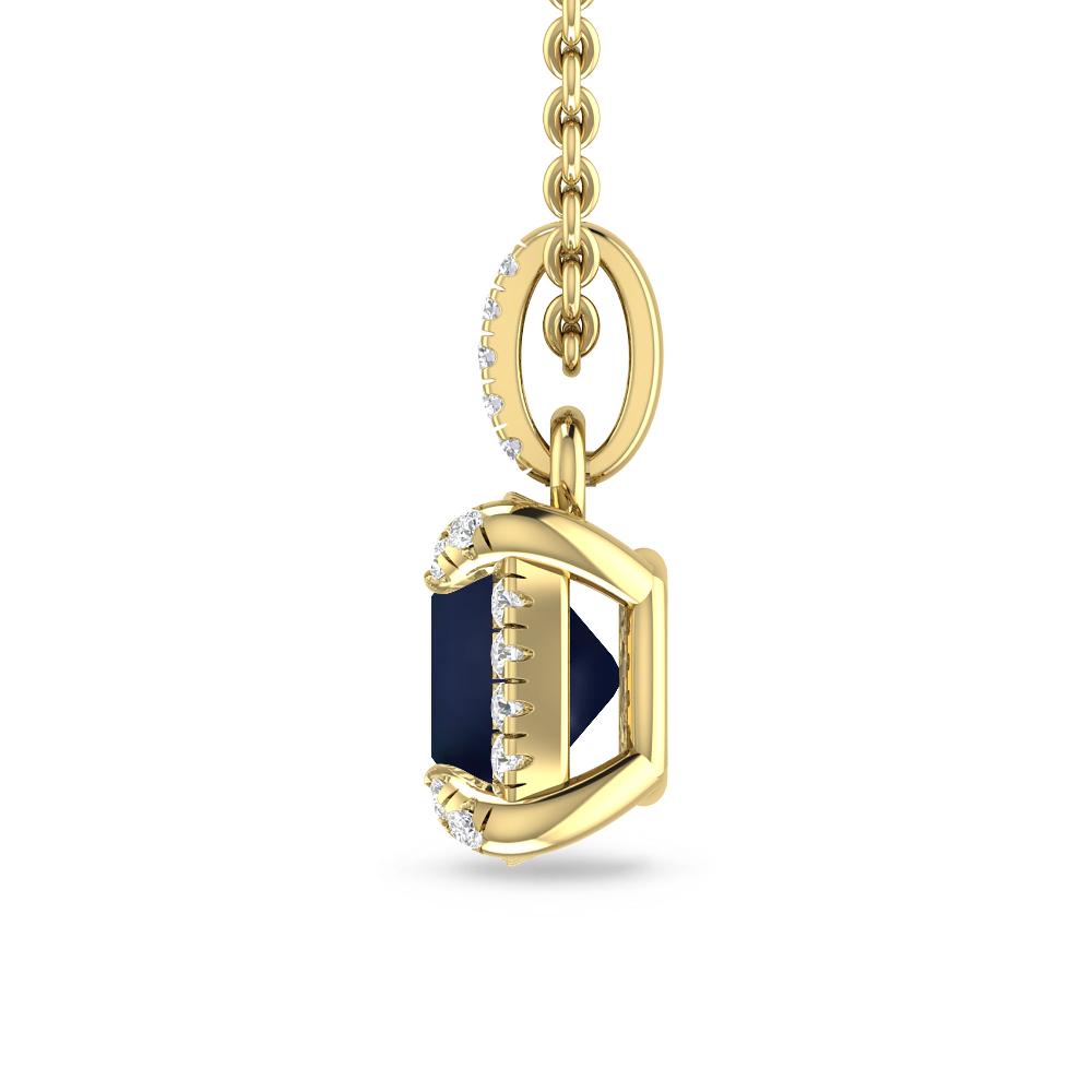 Yellow Gold - Sapphire