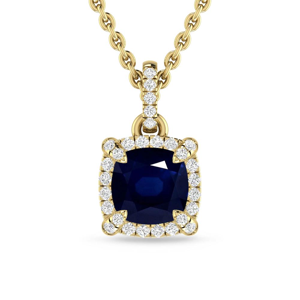 Yellow Gold - Sapphire