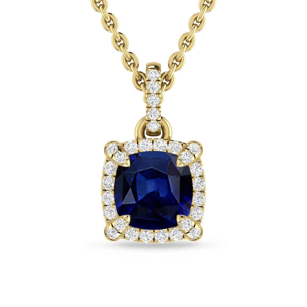 Yellow Gold - Sapphire