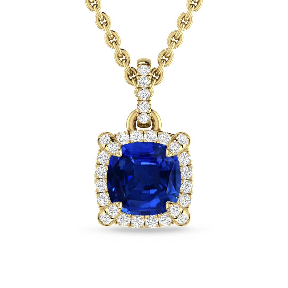 Yellow Gold - Sapphire