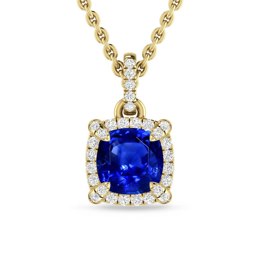 Yellow Gold - Sapphire