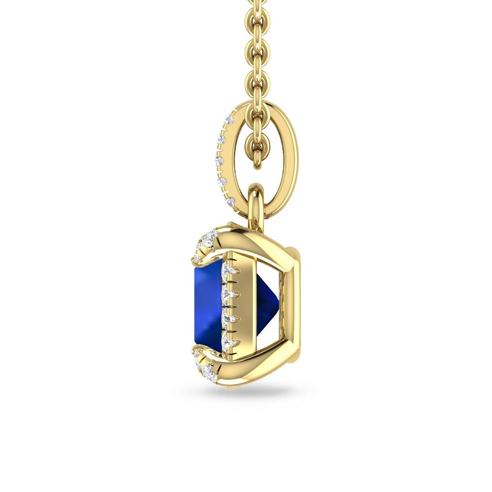 Yellow Gold - Sapphire