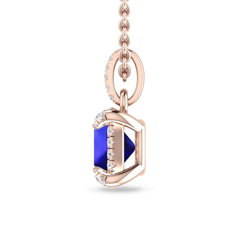 Rose Gold - Tanzanite