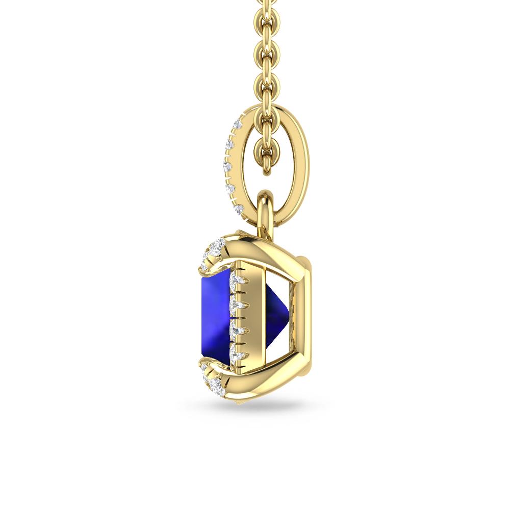 Yellow Gold - Tanzanite