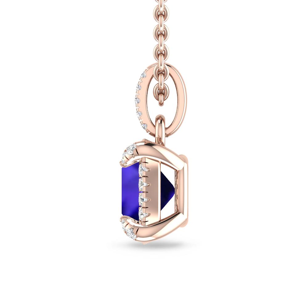 Rose Gold - Tanzanite