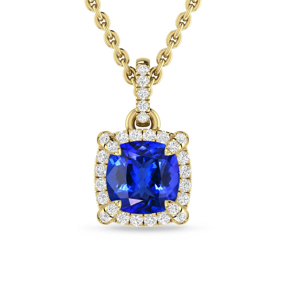 Yellow Gold - Tanzanite