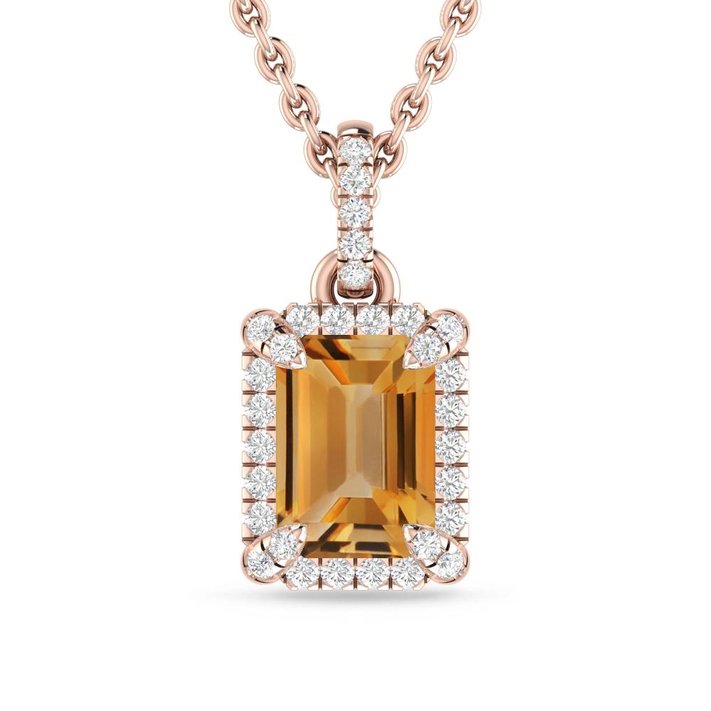 Rose Gold - Citrine