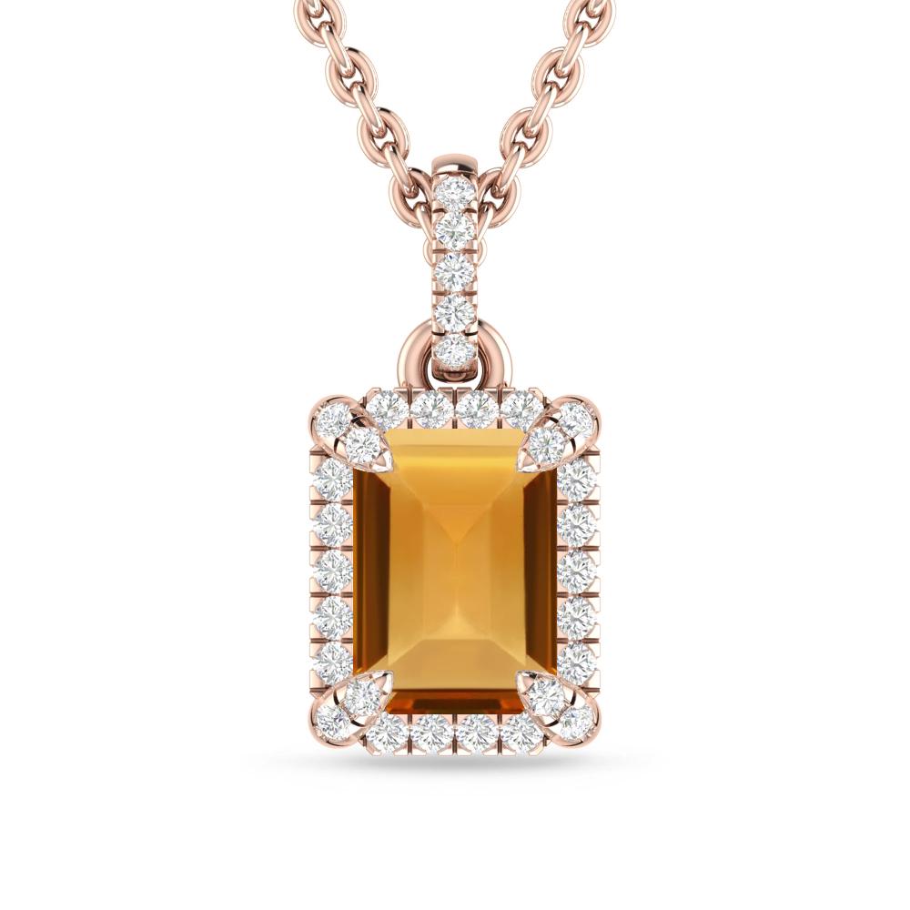 Rose Gold - Citrine