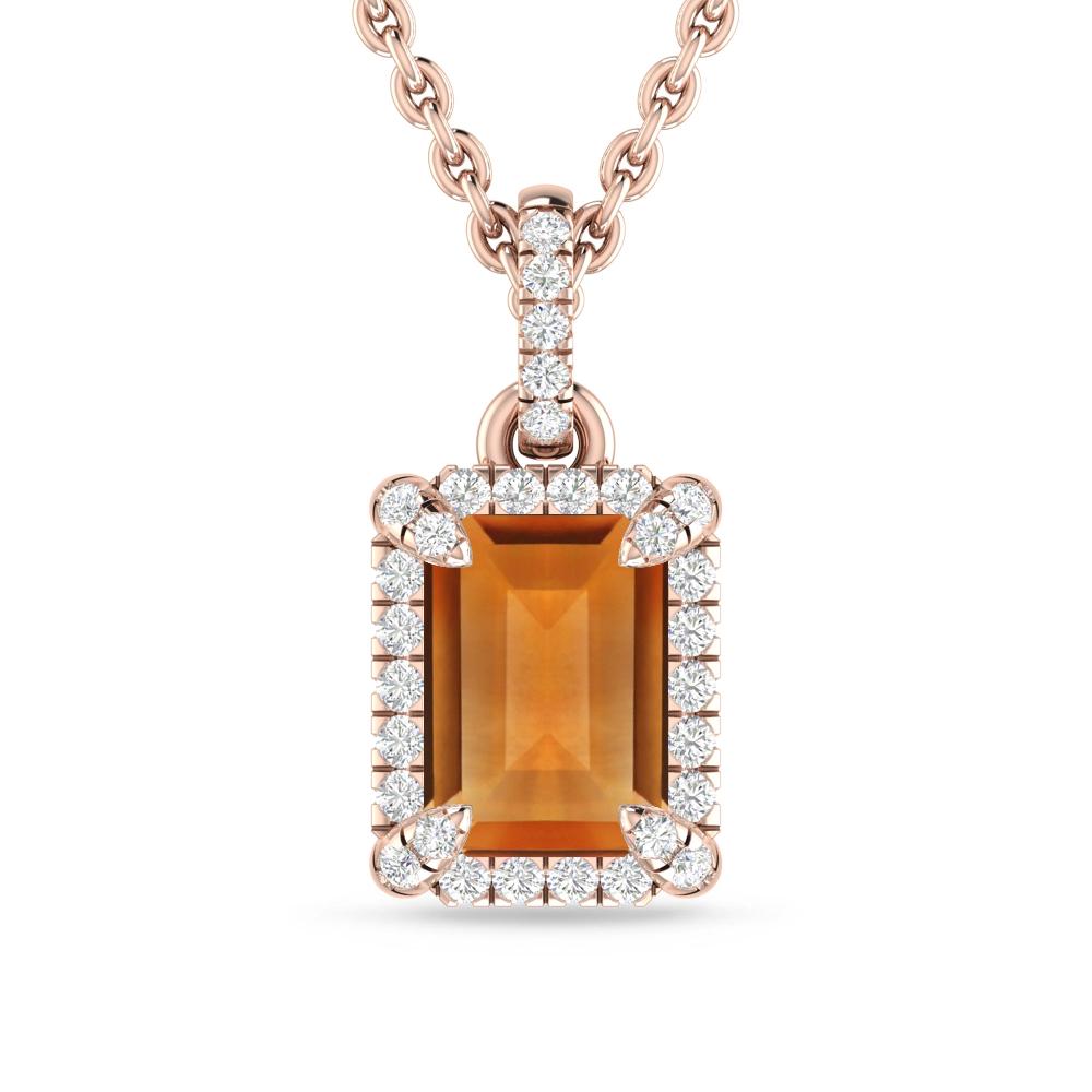 Rose Gold - Citrine