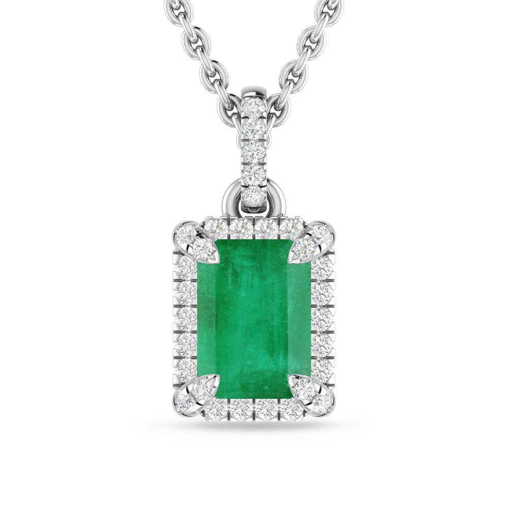 White Gold - Emerald