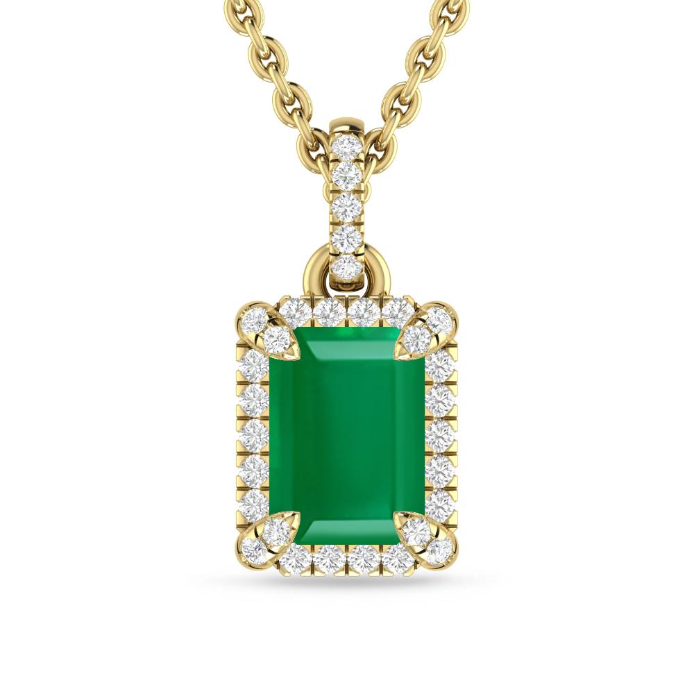 Yellow Gold - Emerald