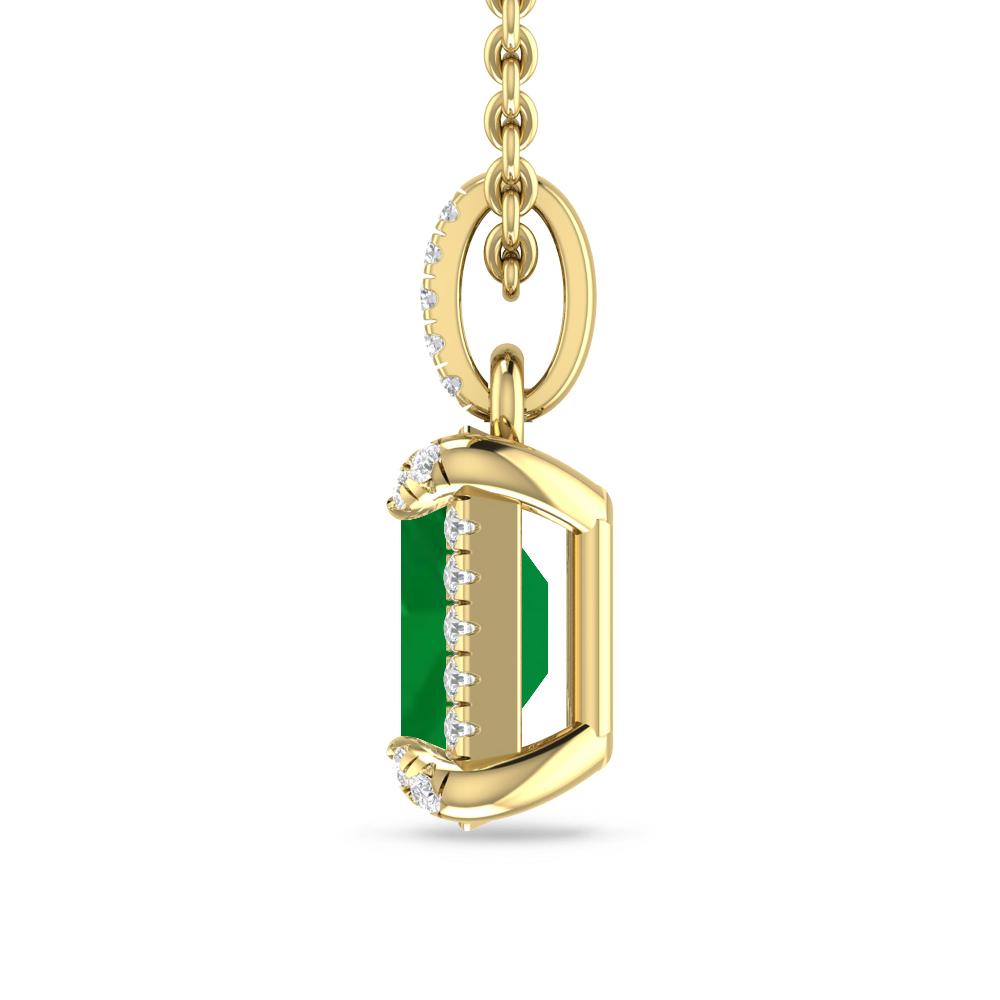 Yellow Gold - Emerald