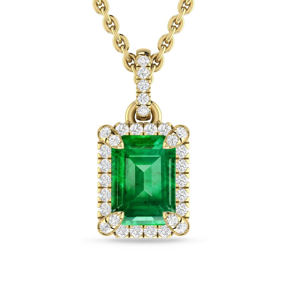 Yellow Gold - Emerald