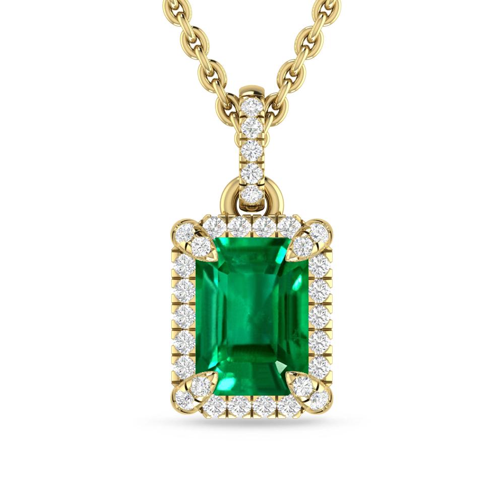 Yellow Gold - Emerald