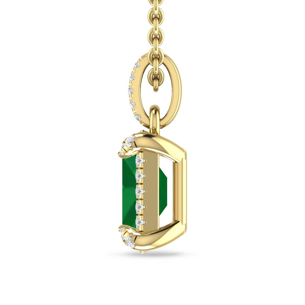 Yellow Gold - Emerald