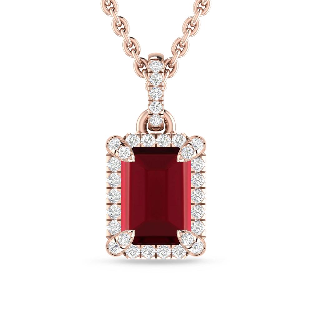 Rose Gold - Garnet