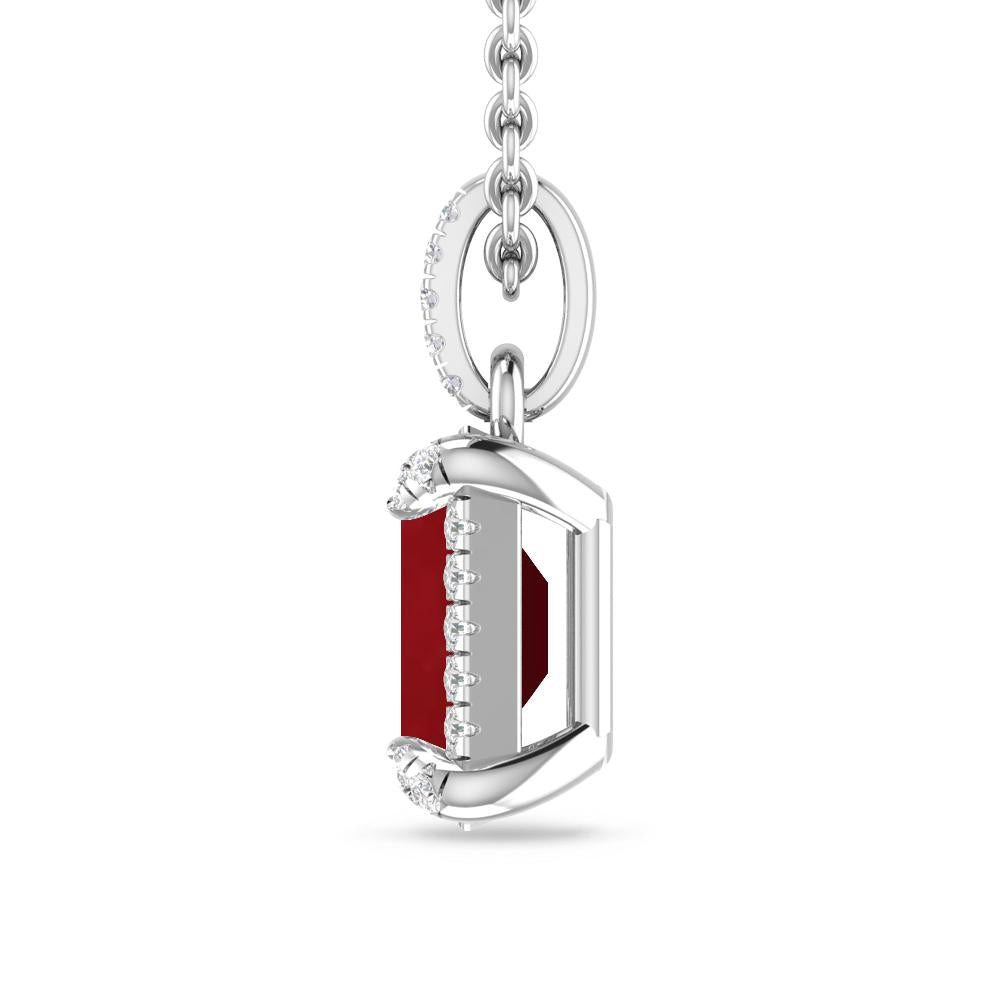 White Gold - Garnet