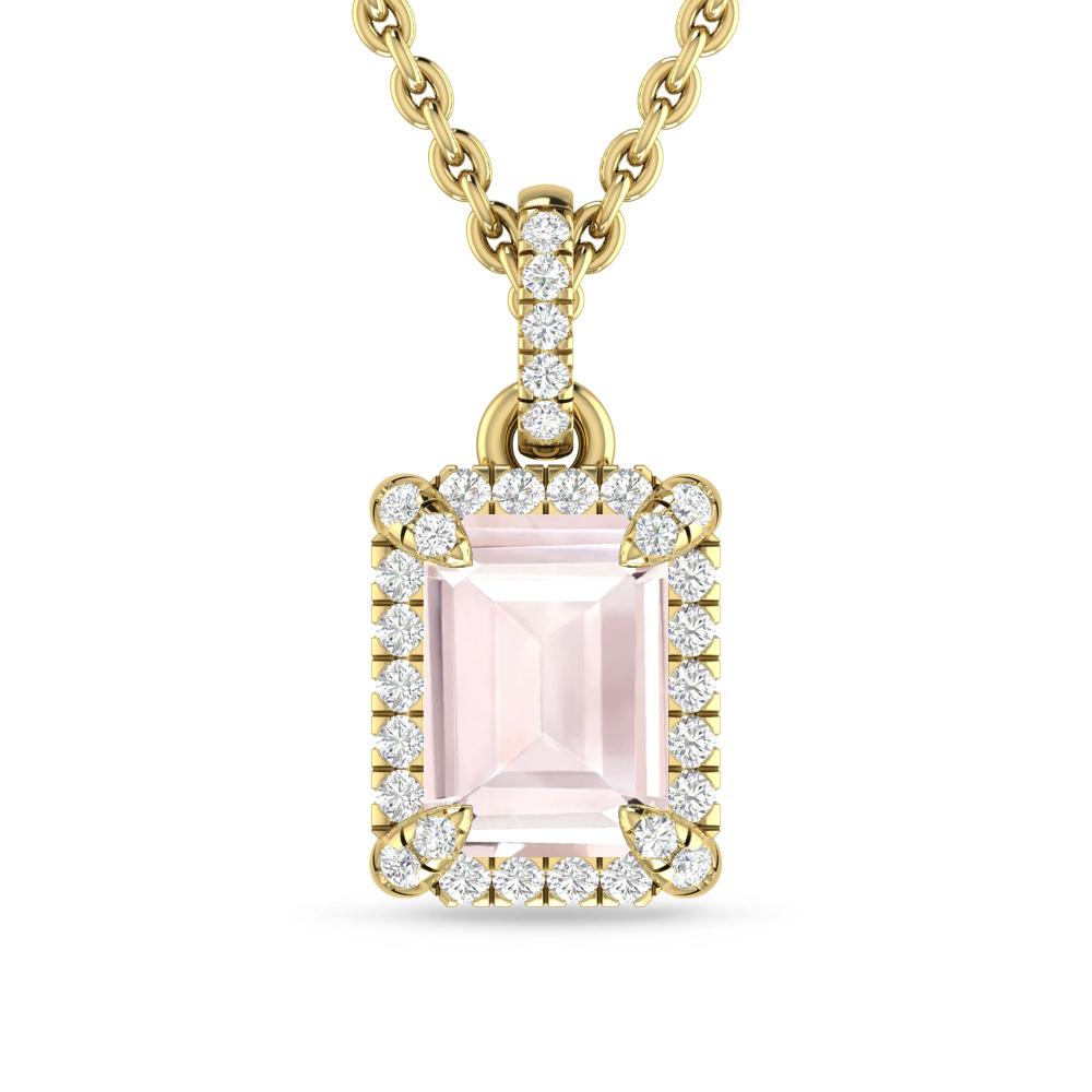 Yellow Gold - Morganite