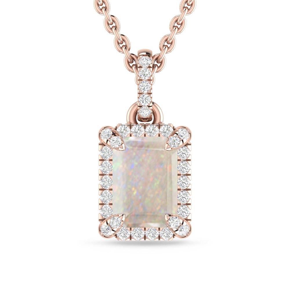 Rose Gold - Opal