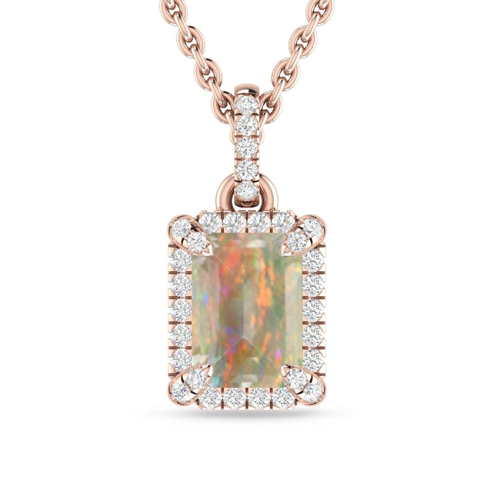 Rose Gold - Opal