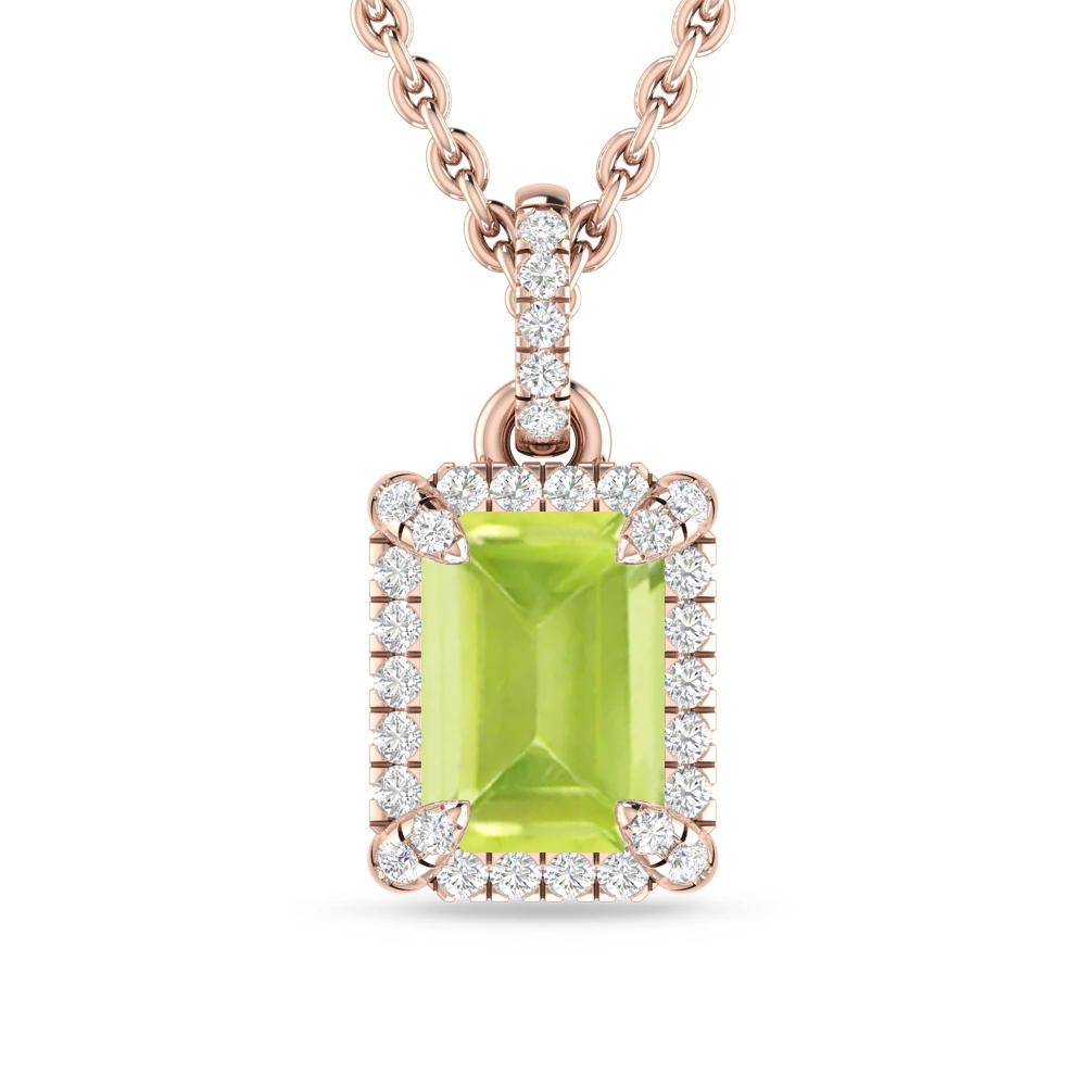 Rose Gold - Peridot