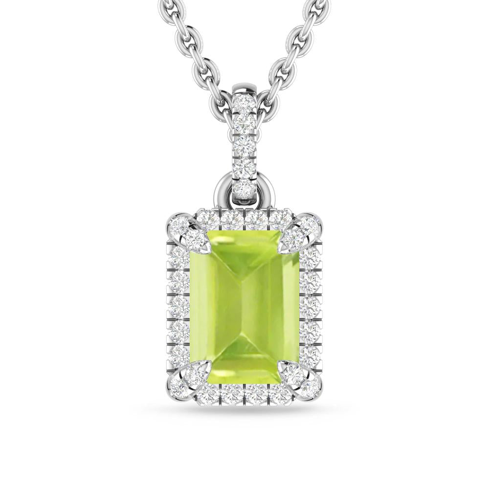 White Gold - Peridot