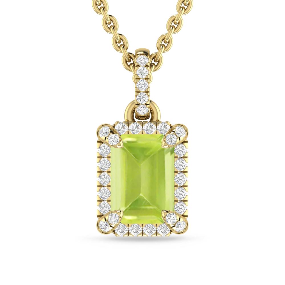 Yellow Gold - Peridot