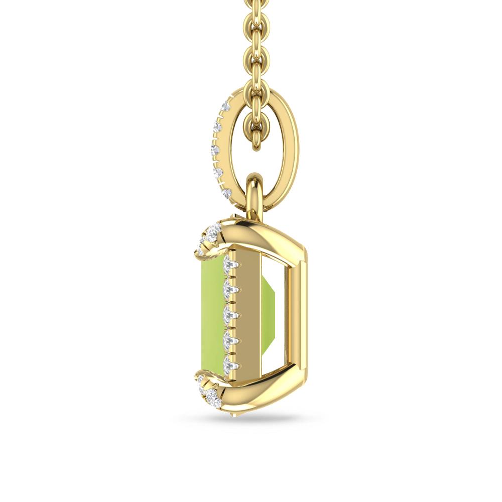 Yellow Gold - Peridot