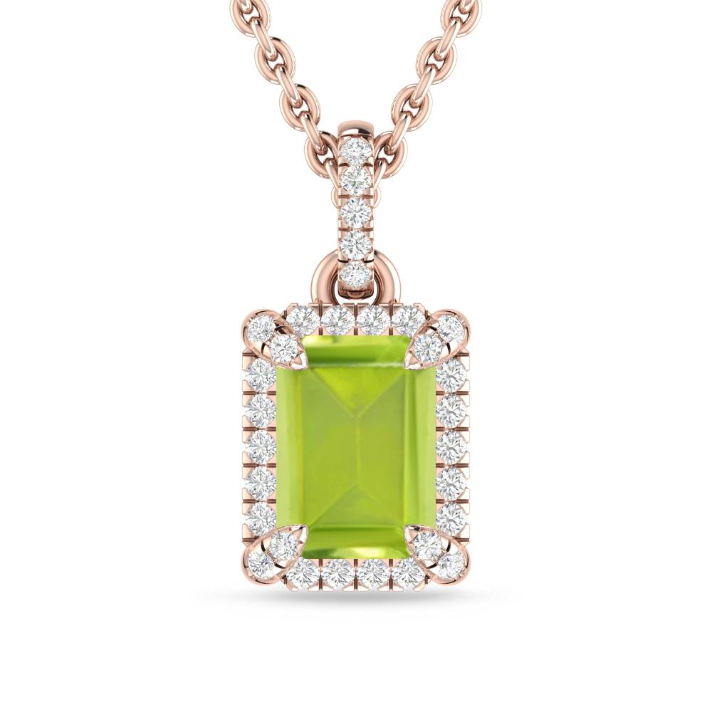 Rose Gold - Peridot