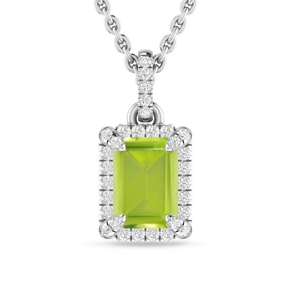 White Gold - Peridot