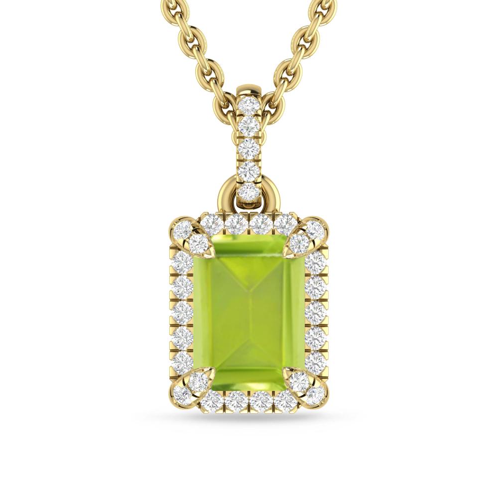 Yellow Gold - Peridot